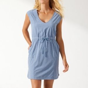 EUC Tommy Bahama Alicia IslandZone Chambray Dress - Size L
